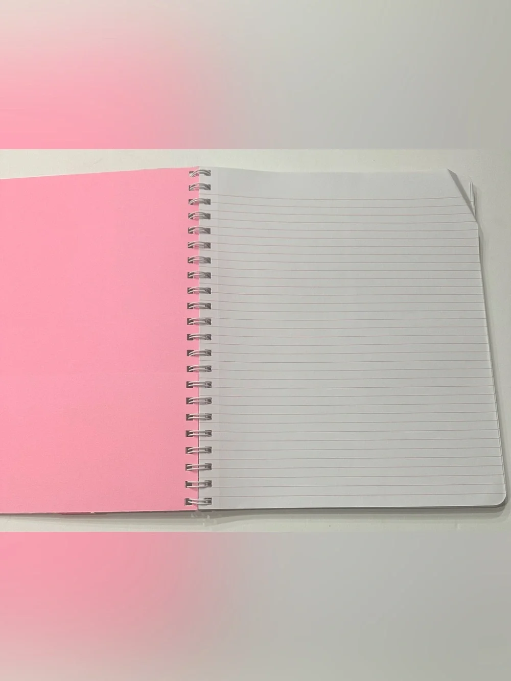 NEW, Lilly Pulitzer Large Hardcover Spiral Blue & Pink Notebook, 9.5
